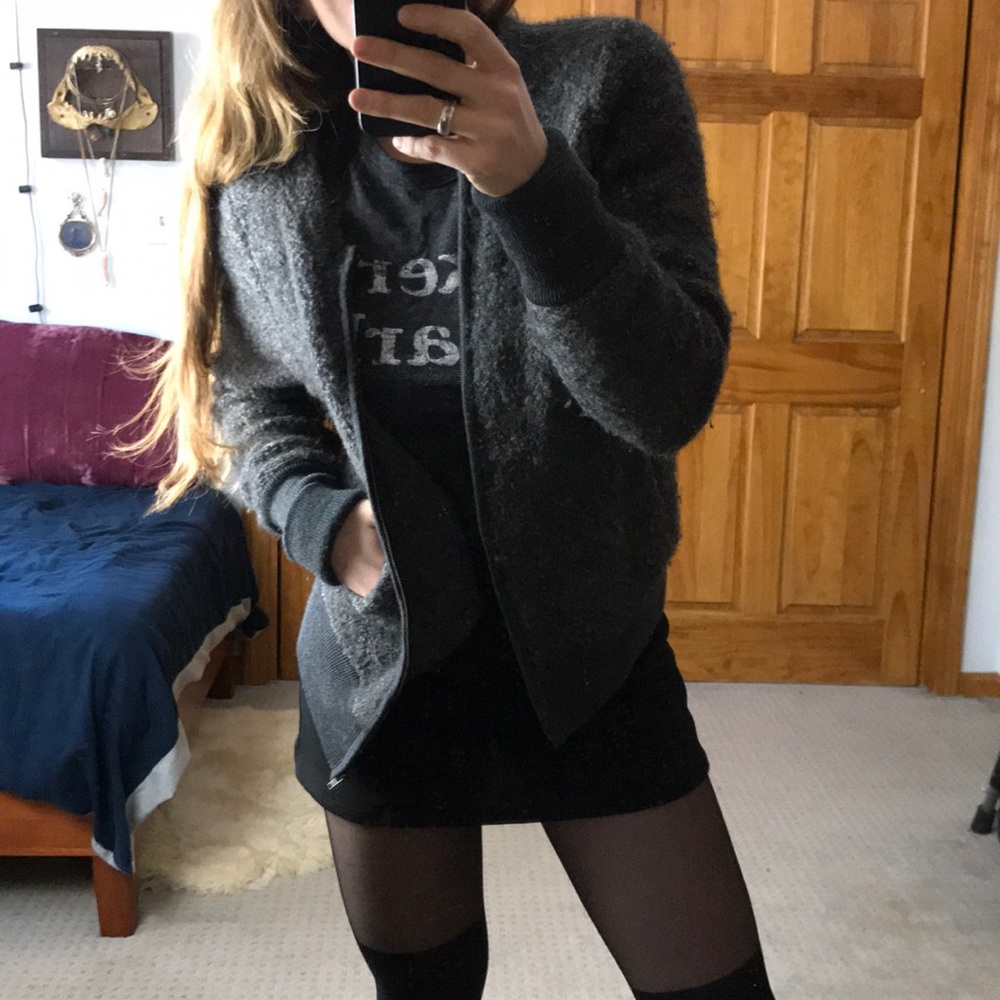 J crew zip up sweater/jacket